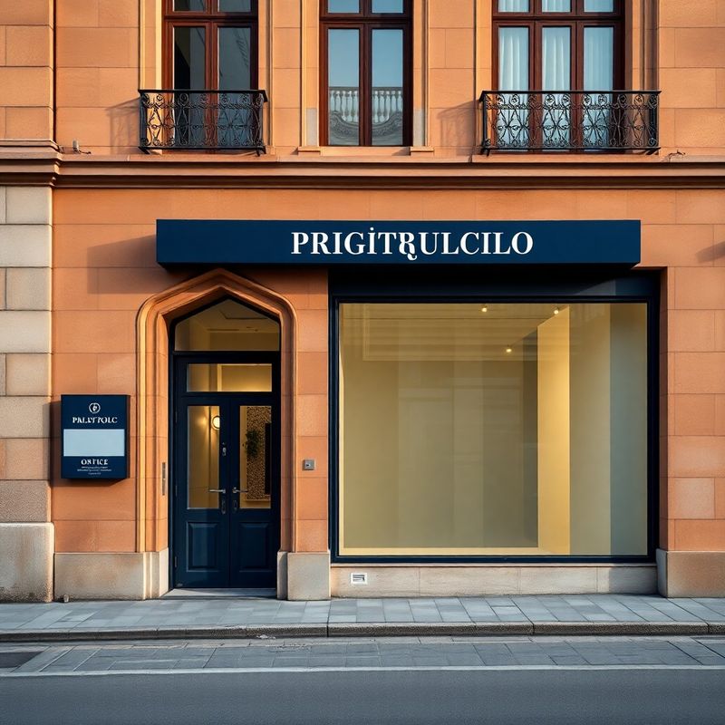 Fațada clădirii de patrimoniu din Oradea în care se află biroul AdvisoryLeaders